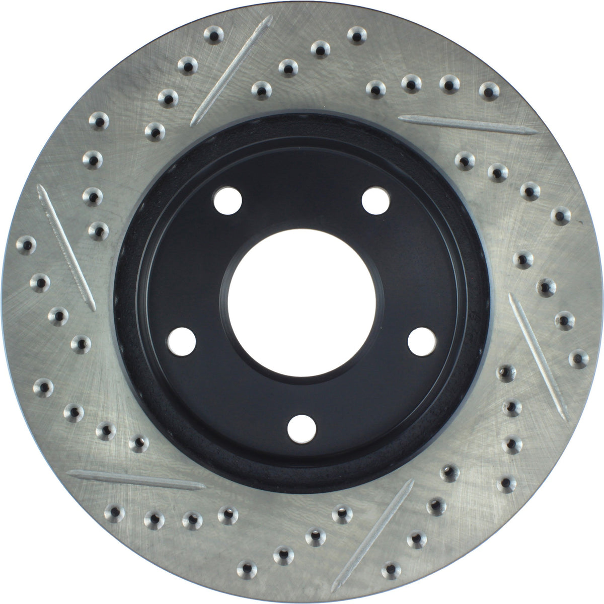 StopTech Sport Cryo Drilled/Slotted Brake Rotor;Front And Rear Left