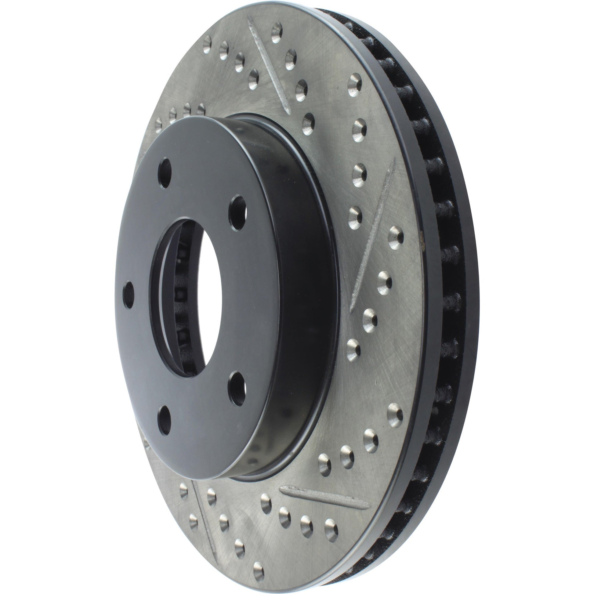 StopTech Sport Cryo Drilled/Slotted Brake Rotor;Front And Rear Left