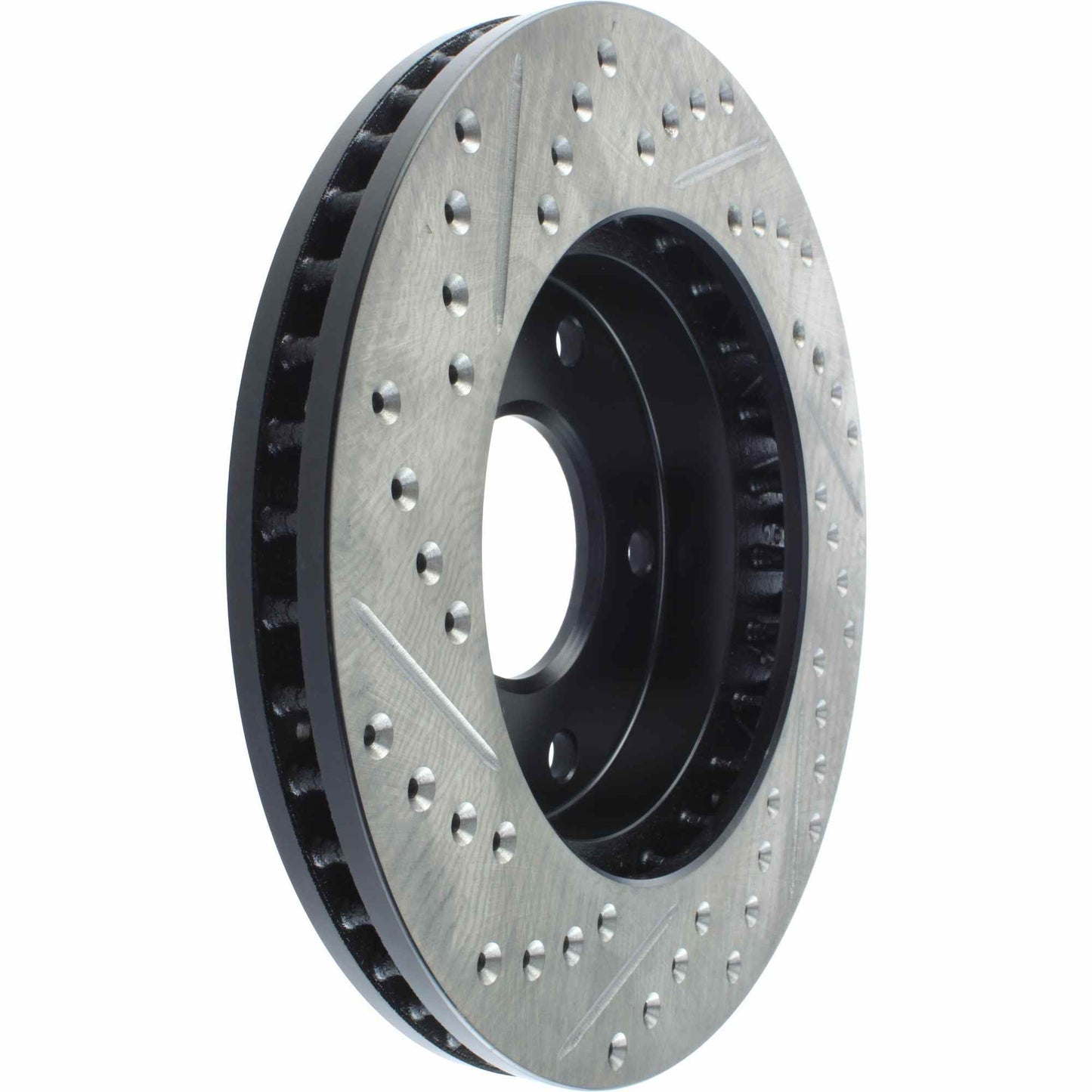 StopTech Sport Cryo Drilled/Slotted Brake Rotor;Front And Rear Left