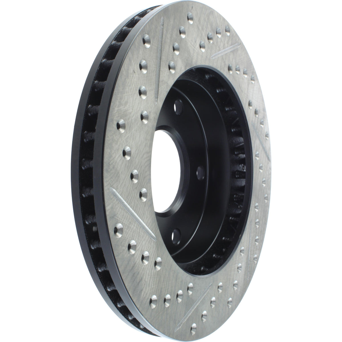 StopTech Sport Cryo Drilled/Slotted Brake Rotor;Front And Rear Left