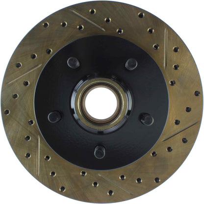 StopTech Slotted & Drilled Sport Brake Rotor 127.66011L