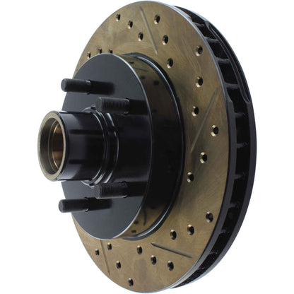 StopTech Sport Drilled & Slotted Brake Rotor Front Left 127.66011L