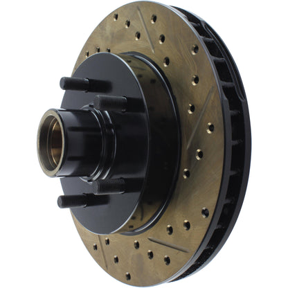StopTech Slotted & Drilled Sport Brake Rotor 127.66011L