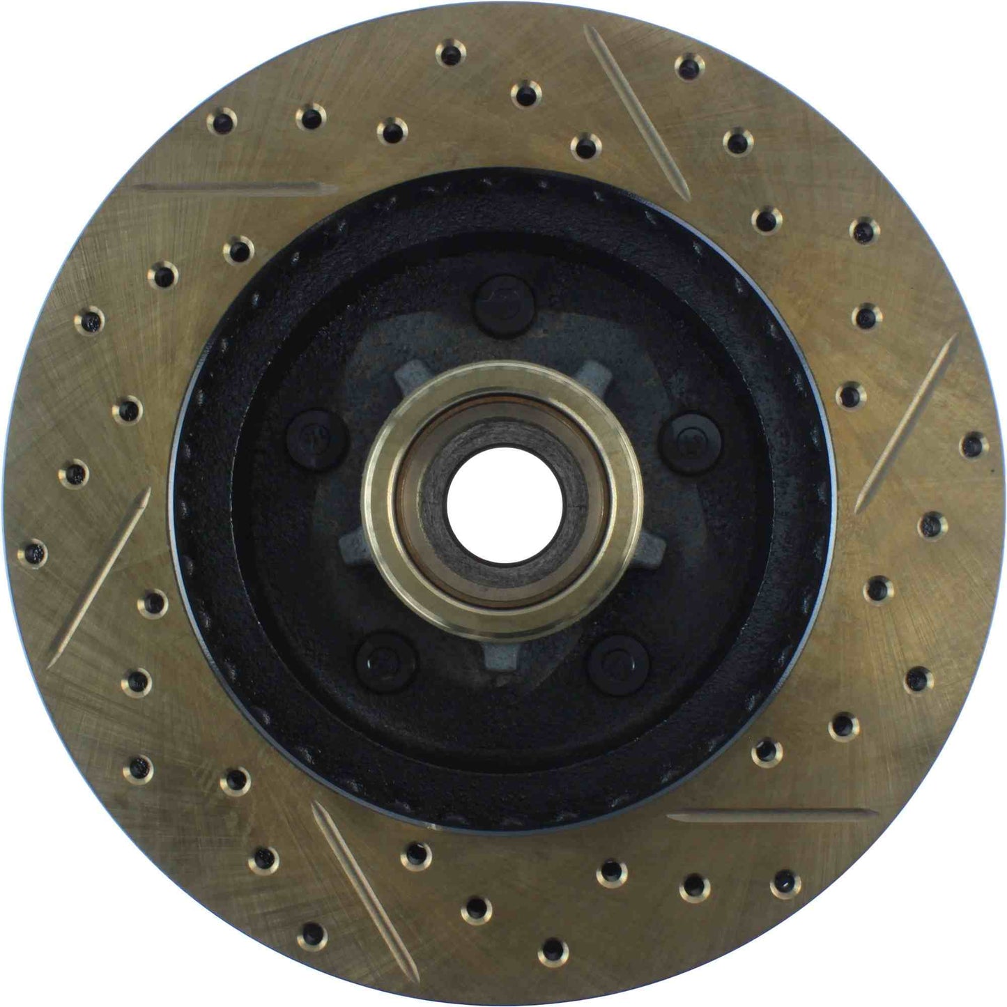 StopTech Slotted & Drilled Sport Brake Rotor 127.66011R