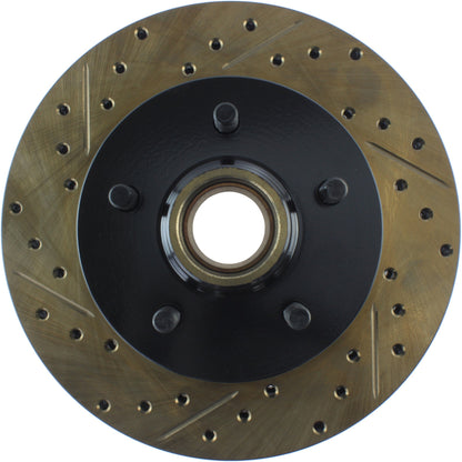 StopTech Slotted & Drilled Sport Brake Rotor 127.66011R
