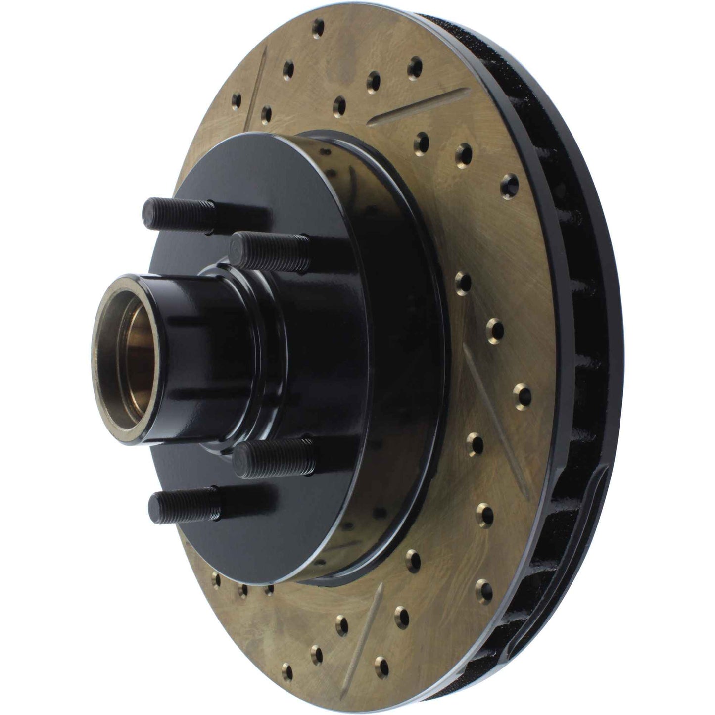 StopTech Slotted & Drilled Sport Brake Rotor 127.66011R