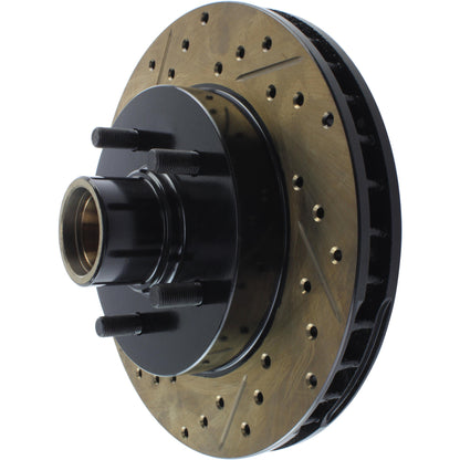 StopTech Slotted & Drilled Sport Brake Rotor 127.66011R