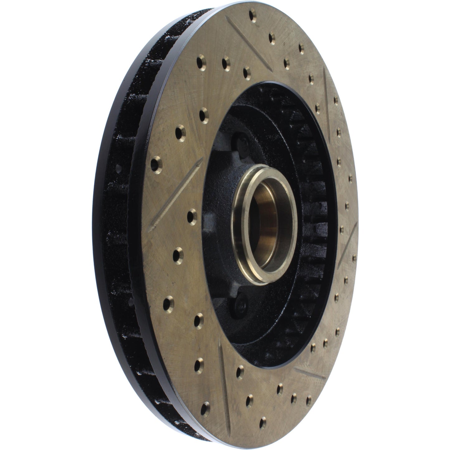 StopTech Slotted & Drilled Sport Brake Rotor 127.66011R