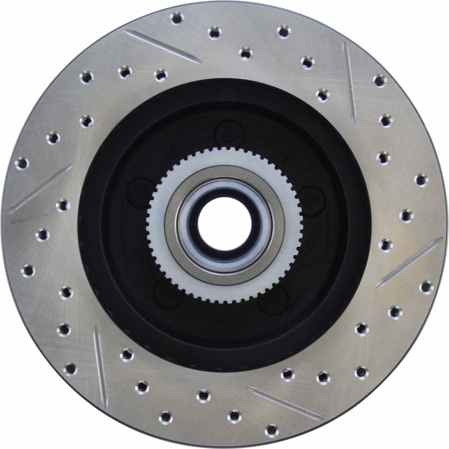 StopTech Sport Cryo Drilled/Slotted Brake Rotor; Front Right