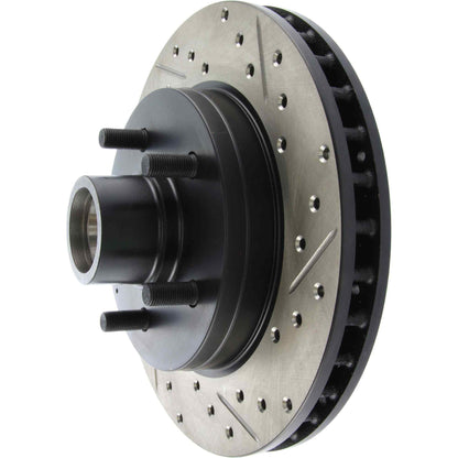 StopTech Sport Drilled & Slotted Brake Rotor Front Left 127.66025L