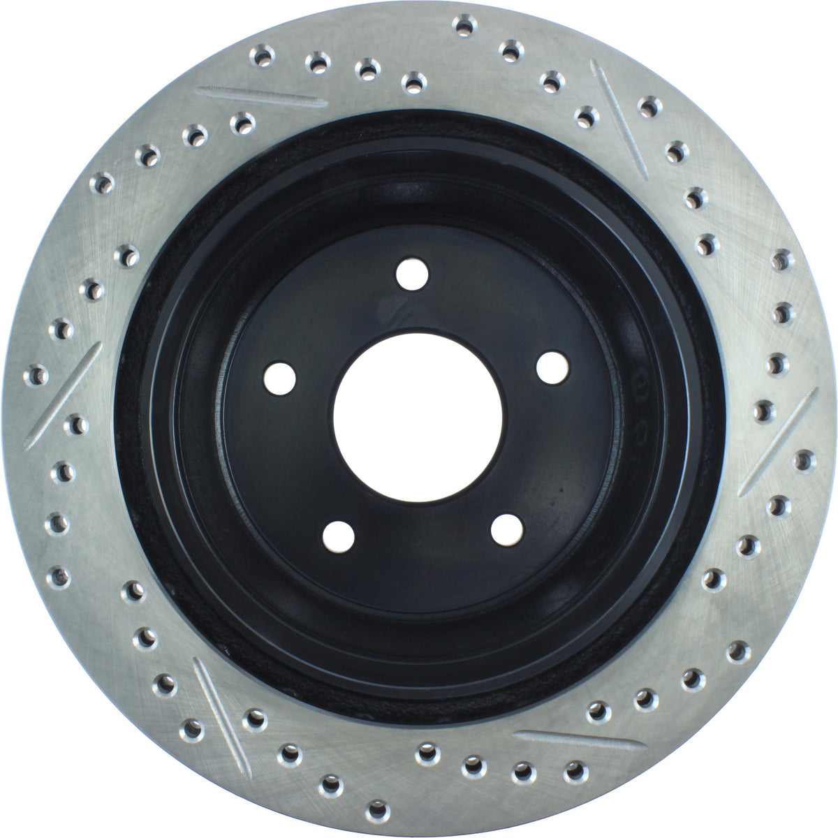 StopTech Sport Drilled/Slotted Brake Rotor; Rear Right