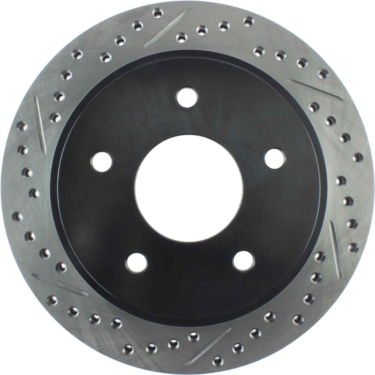 StopTech Sport Drilled/Slotted Brake Rotor; Rear Right