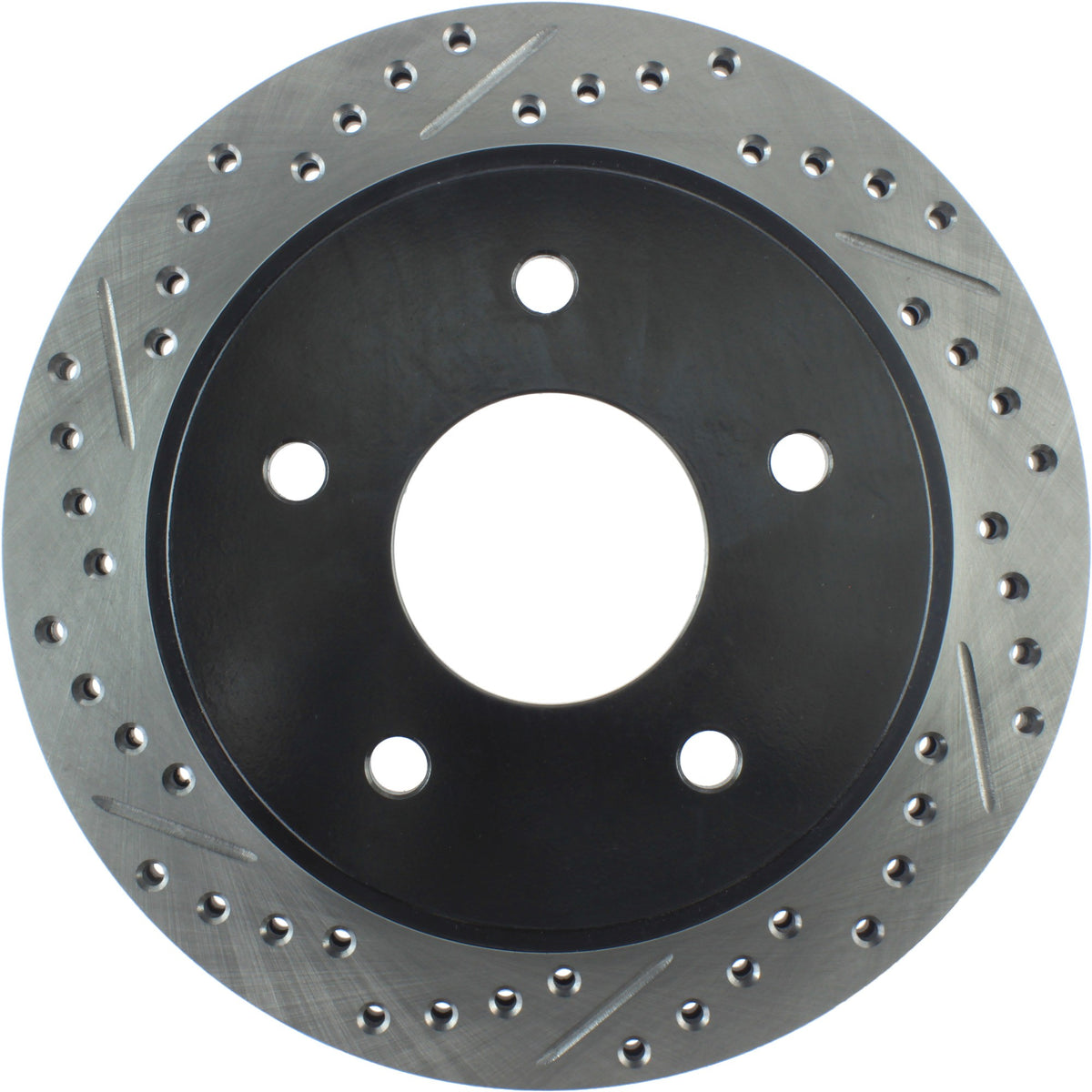 StopTech Sport Drilled/Slotted Brake Rotor; Rear Right