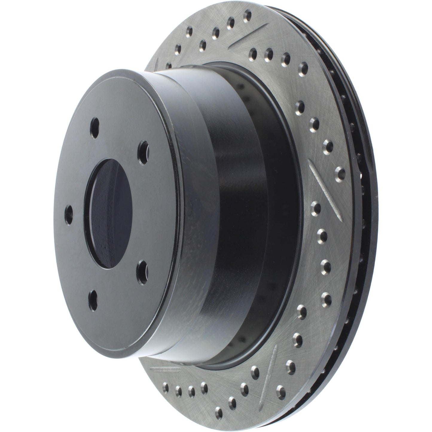 StopTech Sport Drilled/Slotted Brake Rotor; Rear Right