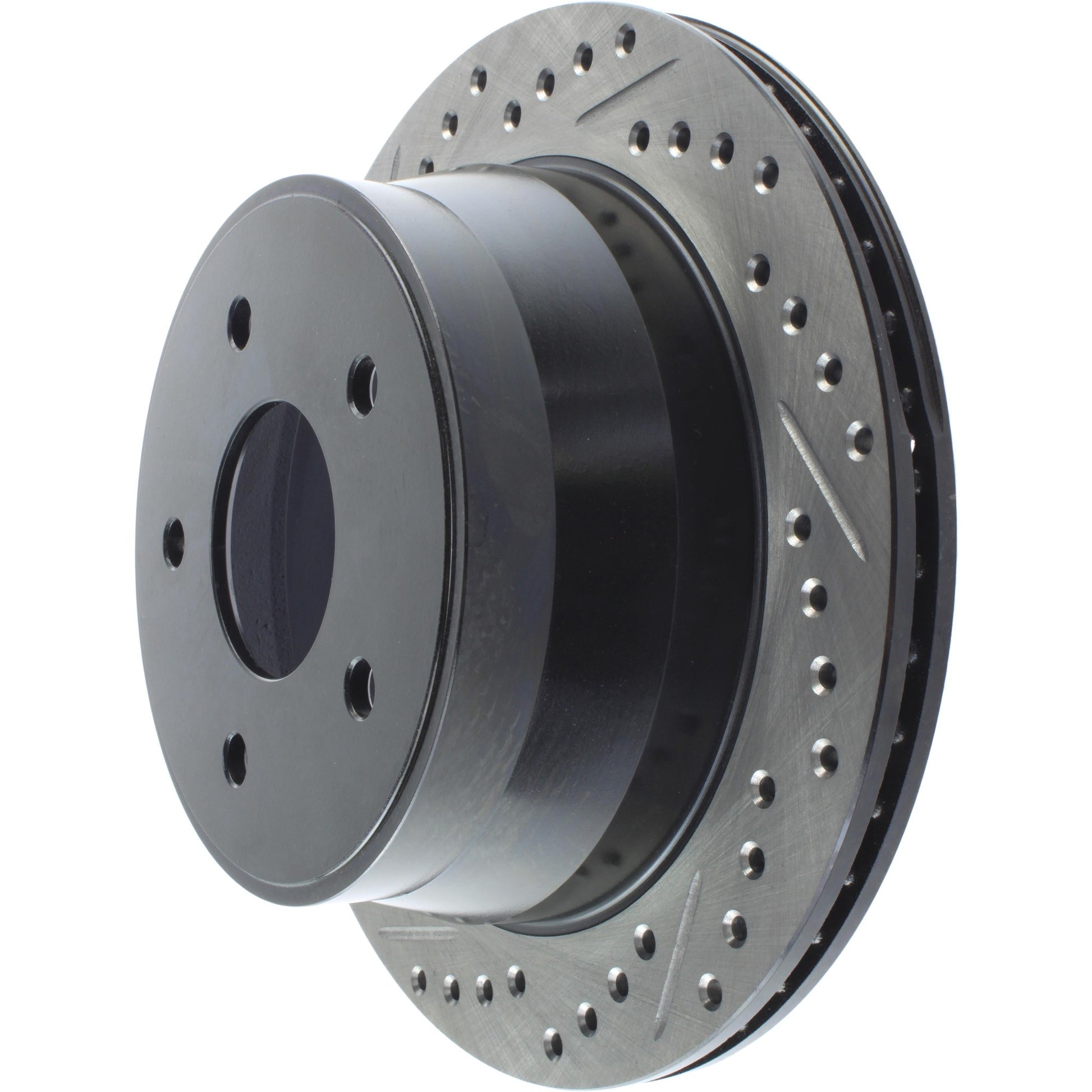 StopTech Sport Drilled/Slotted Brake Rotor; Rear Right