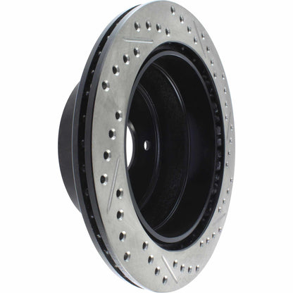 StopTech Sport Drilled/Slotted Brake Rotor; Rear Right
