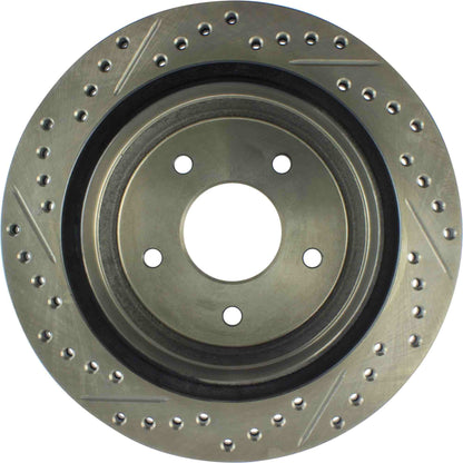 StopTech Slotted & Drilled Sport Brake Rotor 127.66039L