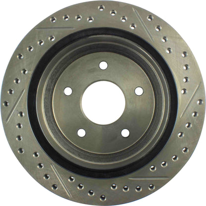 StopTech Slotted & Drilled Sport Brake Rotor 127.66039R