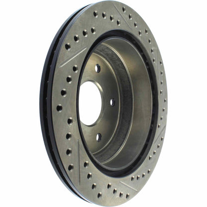 StopTech Slotted & Drilled Sport Brake Rotor 127.66039R