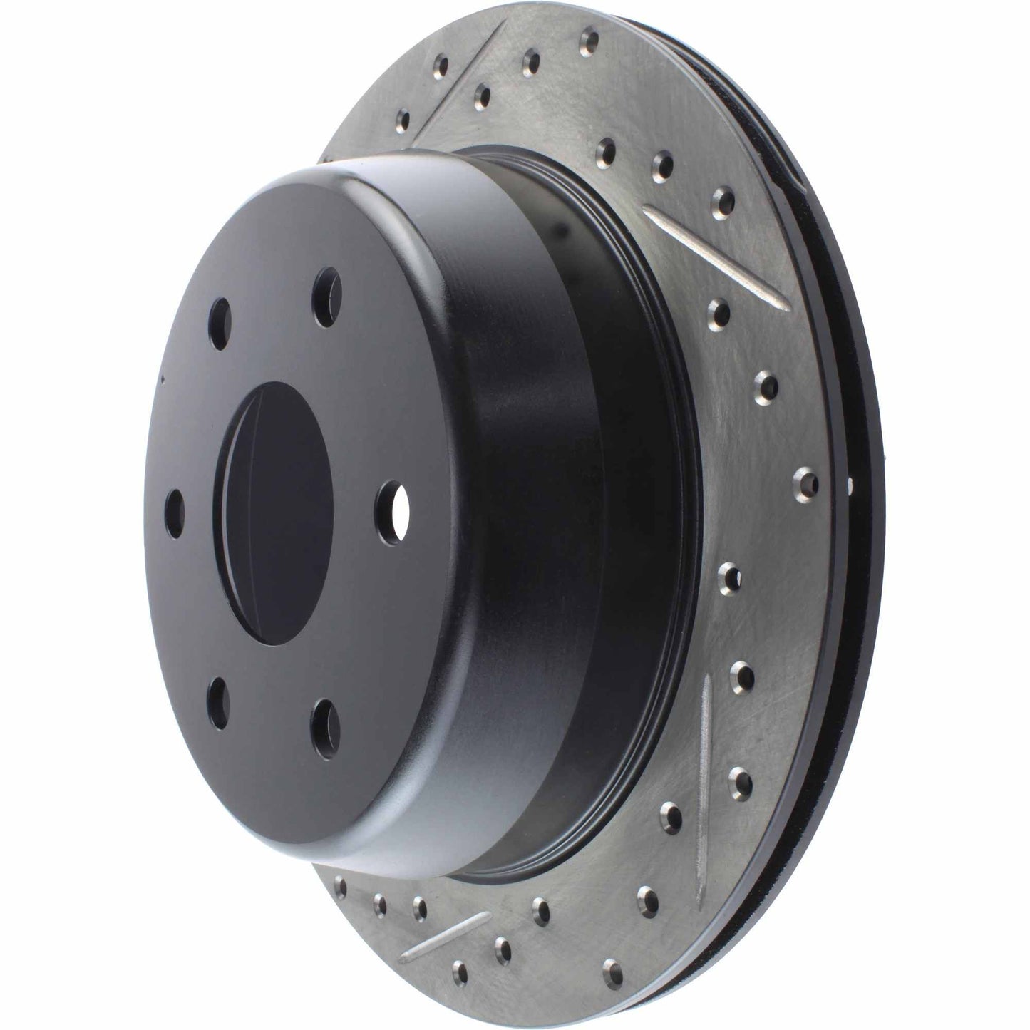 StopTech Sport Cryo Drilled/Slotted Brake Rotor; Rear Right