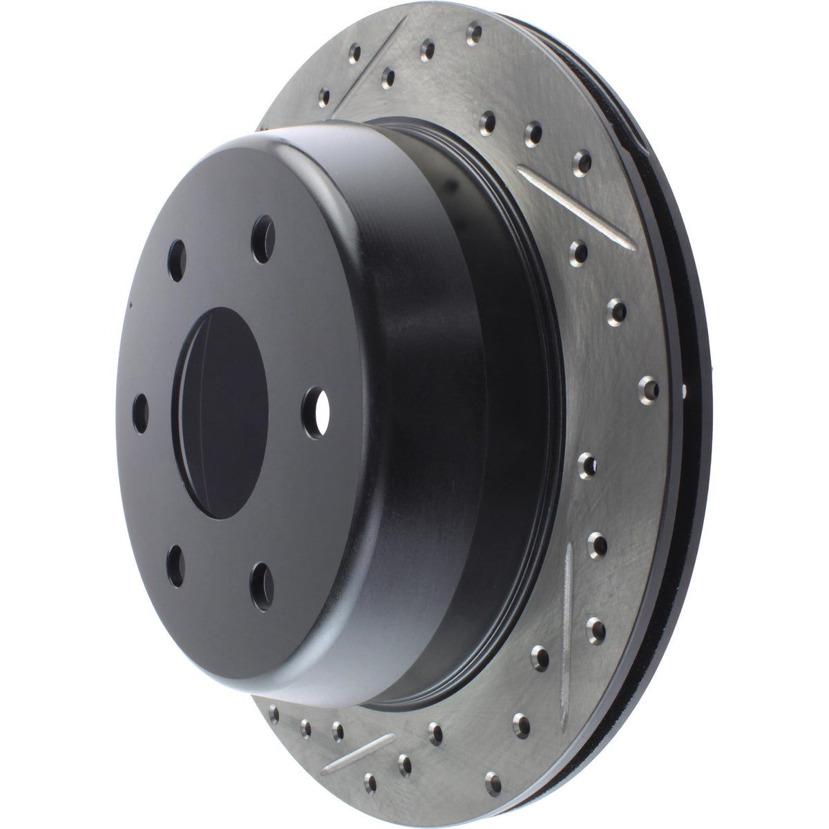 StopTech Sport Cryo Drilled/Slotted Brake Rotor; Rear Right