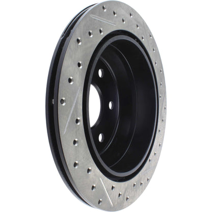 StopTech Sport Cryo Drilled/Slotted Brake Rotor; Rear Right