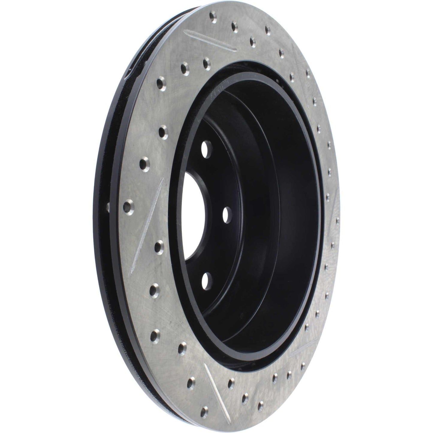 StopTech Sport Drilled/Slotted Brake Rotor; Rear Right
