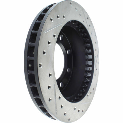 StopTech 00-08 Chevy Avalanche Slotted & Drilled Right Front Cryo Rotor 127.66042CR