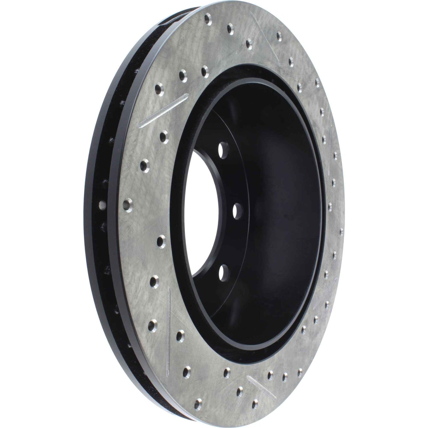 StopTech Sport Drilled/Slotted Brake Rotor; Rear Right