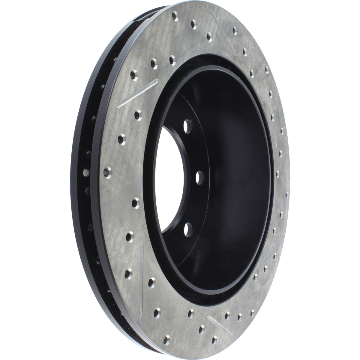 StopTech Sport Drilled/Slotted Brake Rotor; Rear Right