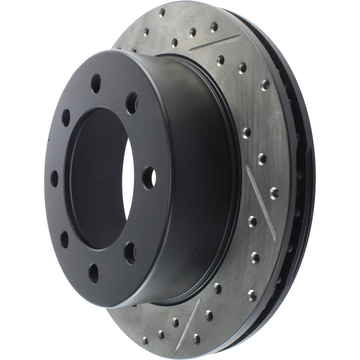 StopTech Sport Cryo Drilled/Slotted Brake Rotor; Rear Right