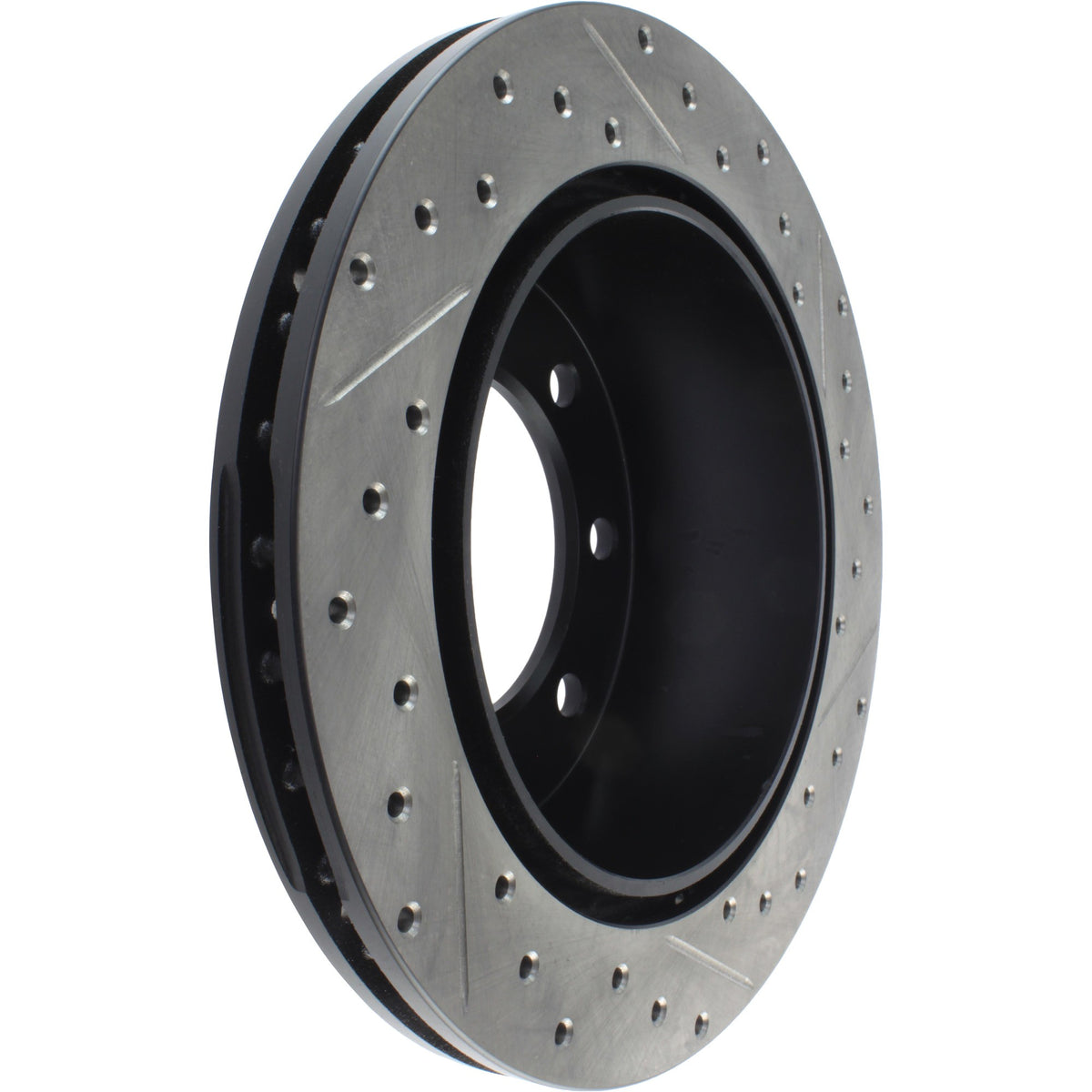 StopTech Sport Cryo Drilled/Slotted Brake Rotor; Rear Right