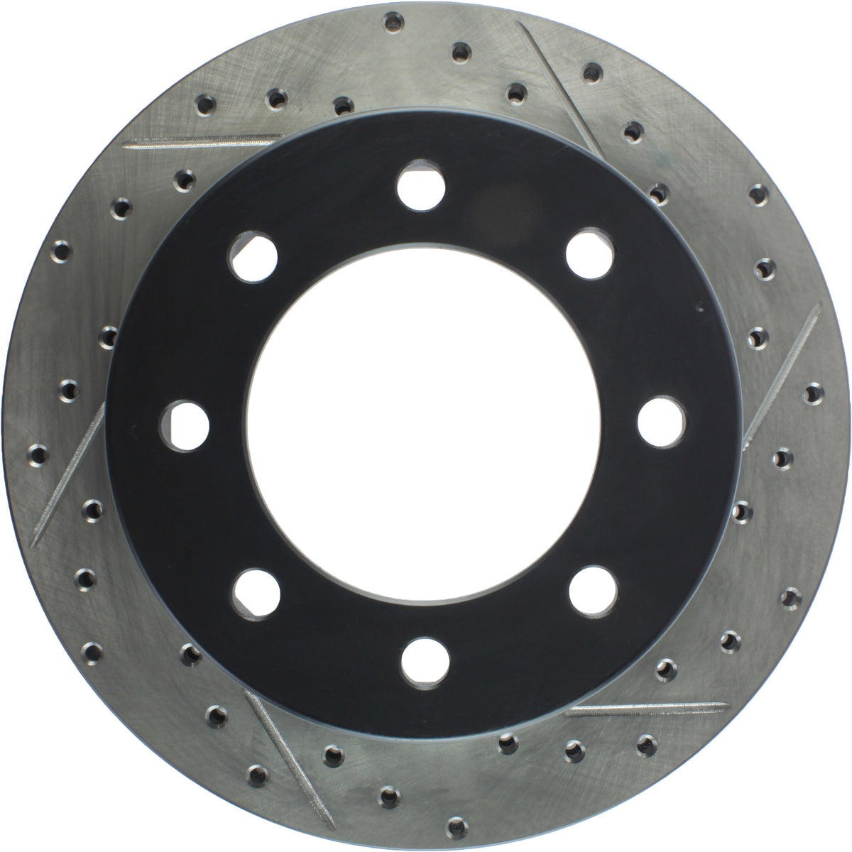StopTech Sport Drilled/Slotted Brake Rotor; Rear Left