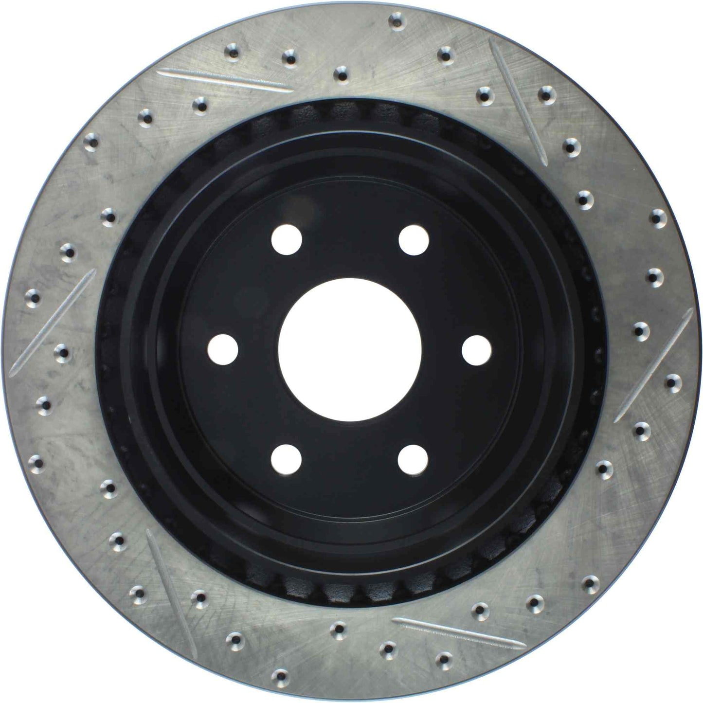 StopTech Sport Cryo Drilled/Slotted Brake Rotor; Rear Right