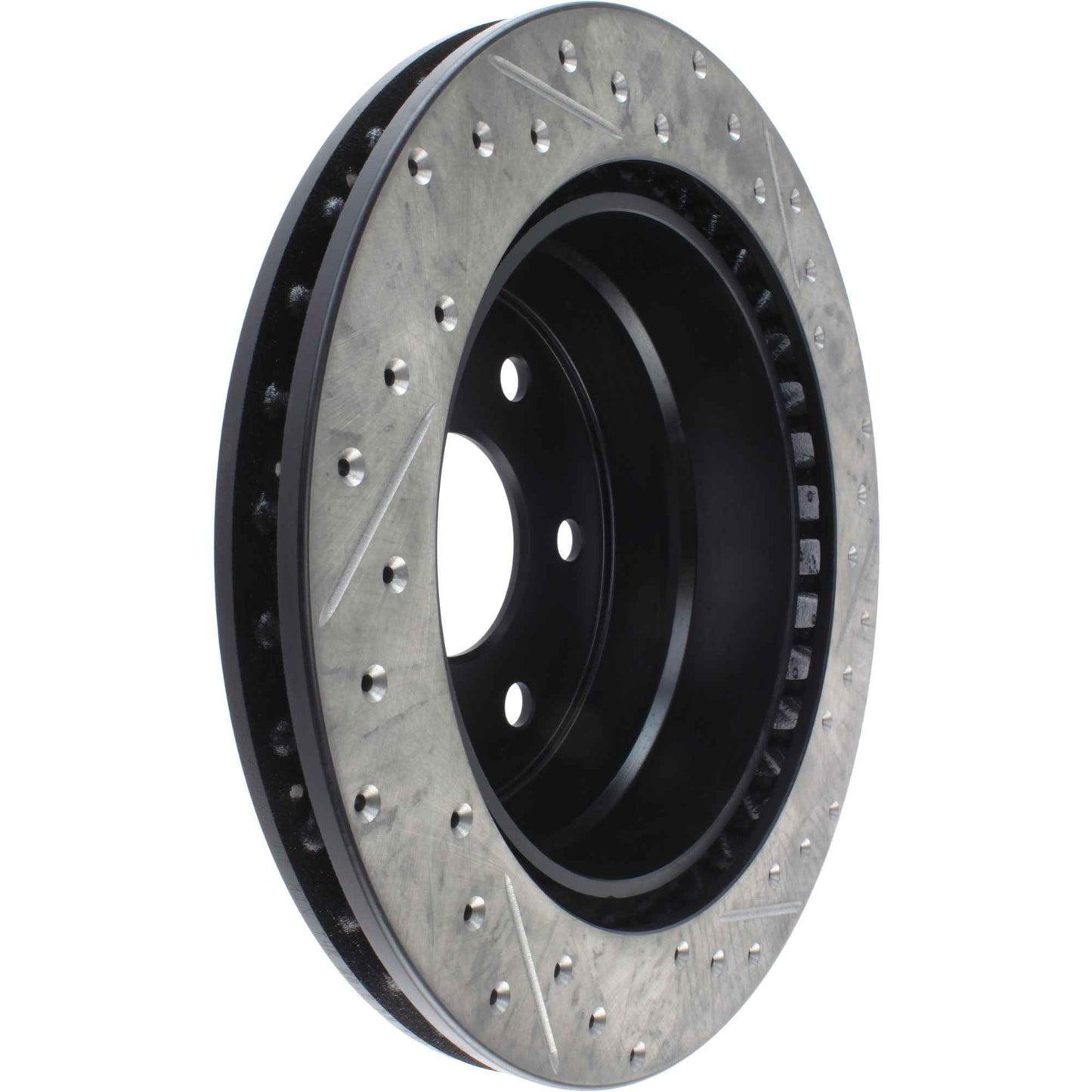 StopTech Sport Cryo Drilled/Slotted Brake Rotor; Rear Right