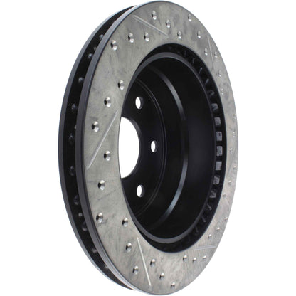StopTech Sport Cryo Drilled/Slotted Brake Rotor; Rear Right