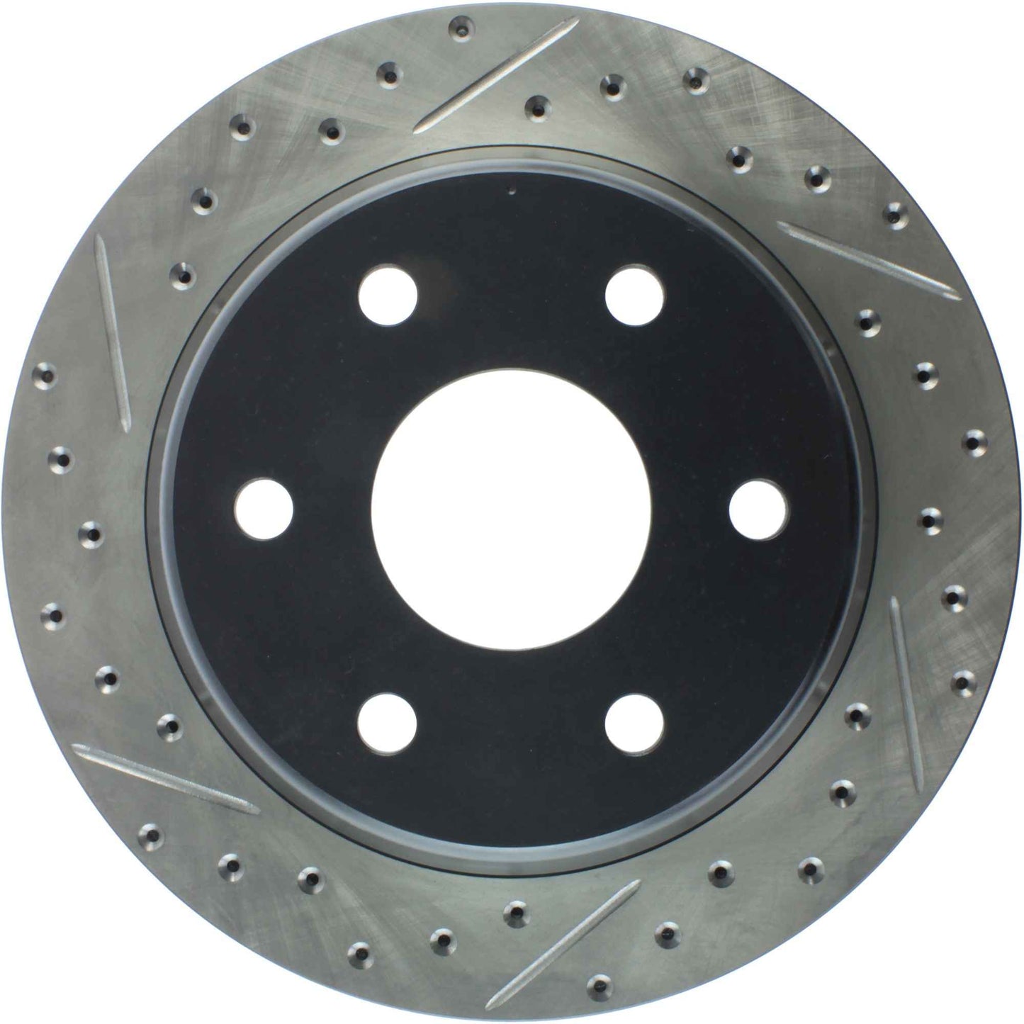 StopTech Sport Drilled/Slotted Brake Rotor; Rear Right