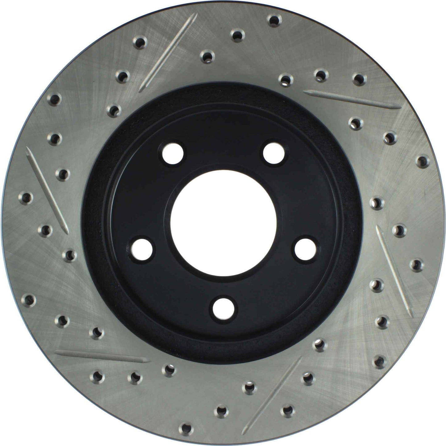 StopTech Slotted & Drilled Sport Brake Rotor 127.66046L