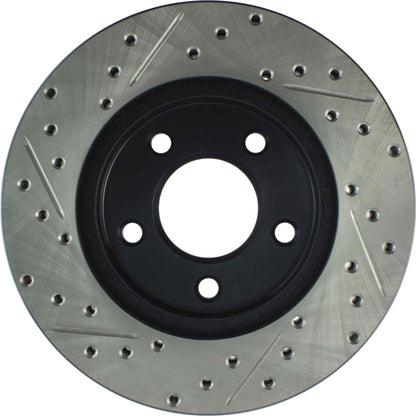 StopTech Slotted & Drilled Sport Brake Rotor 127.66046L