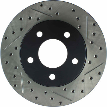 StopTech Slotted & Drilled Sport Brake Rotor 127.66046L