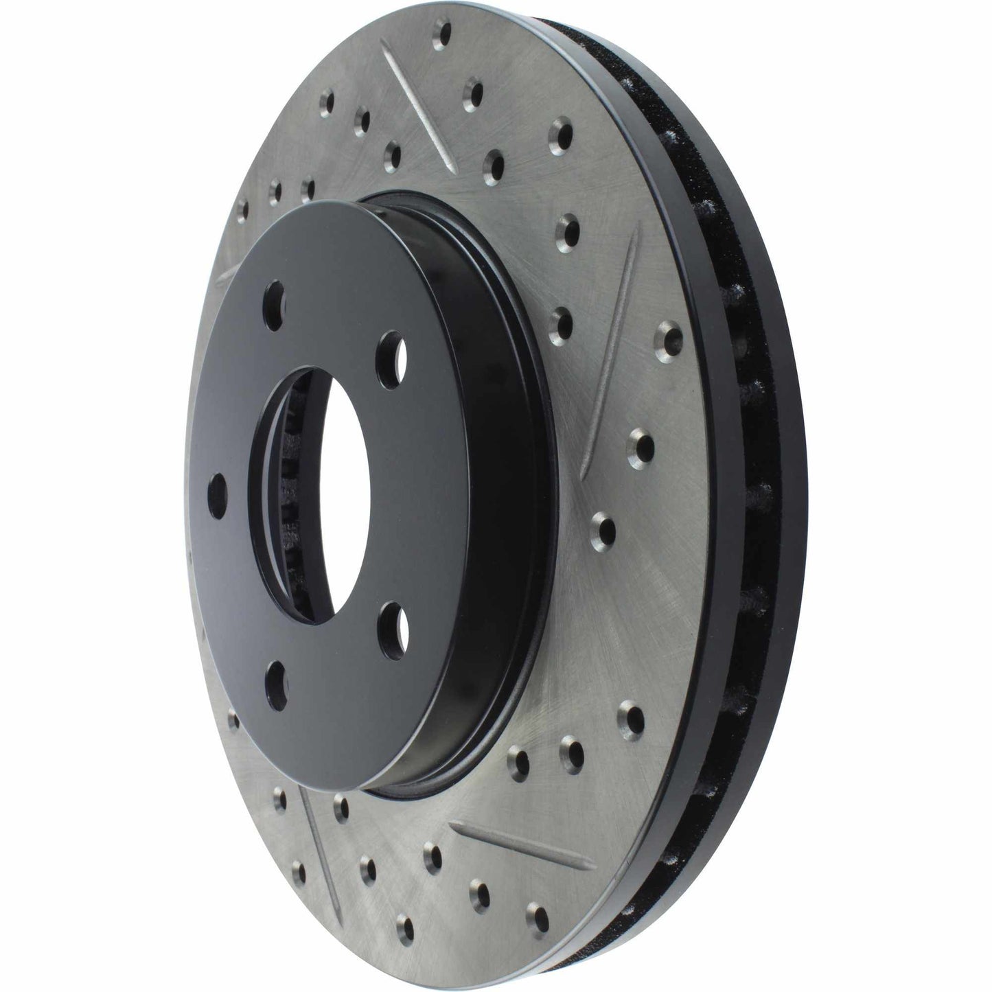 StopTech Slotted & Drilled Sport Brake Rotor 127.66046L
