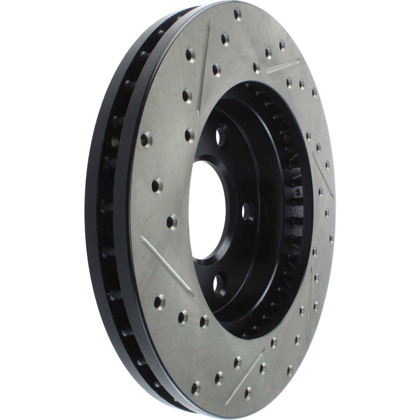 StopTech Slotted & Drilled Sport Brake Rotor 127.66046L