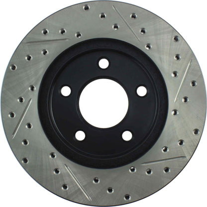 StopTech Slotted & Drilled Sport Brake Rotor 127.66046R