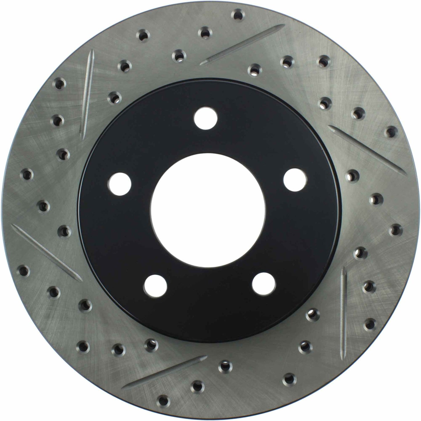 StopTech Slotted & Drilled Sport Brake Rotor 127.66046R