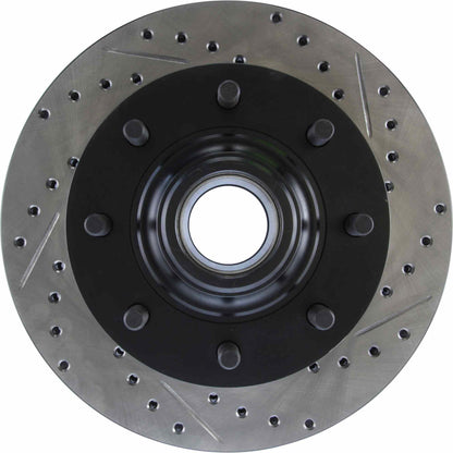 StopTech Slotted & Drilled Cryo Sport Brake Rotor - Left 127.66049CL