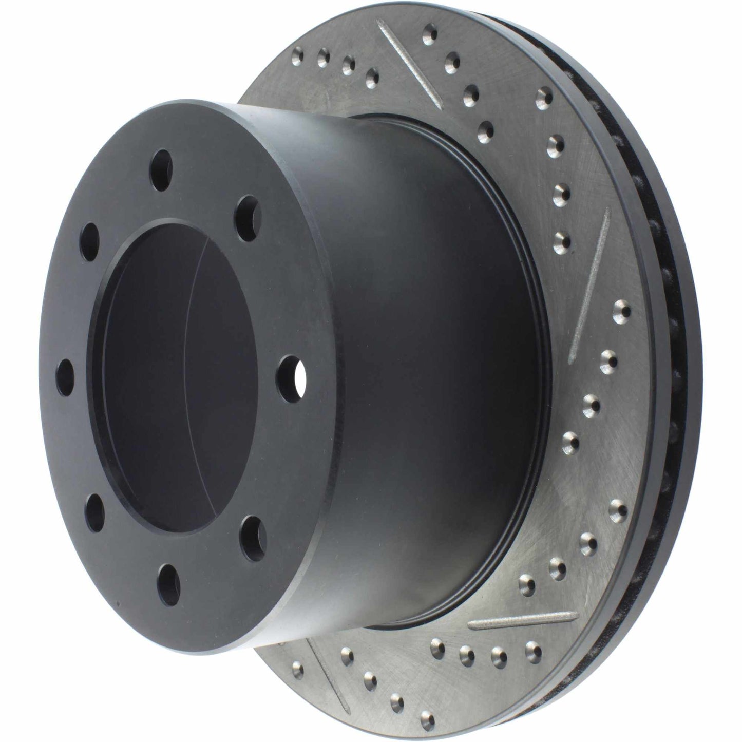 StopTech Sport Drilled/Slotted Brake Rotor; Rear Left