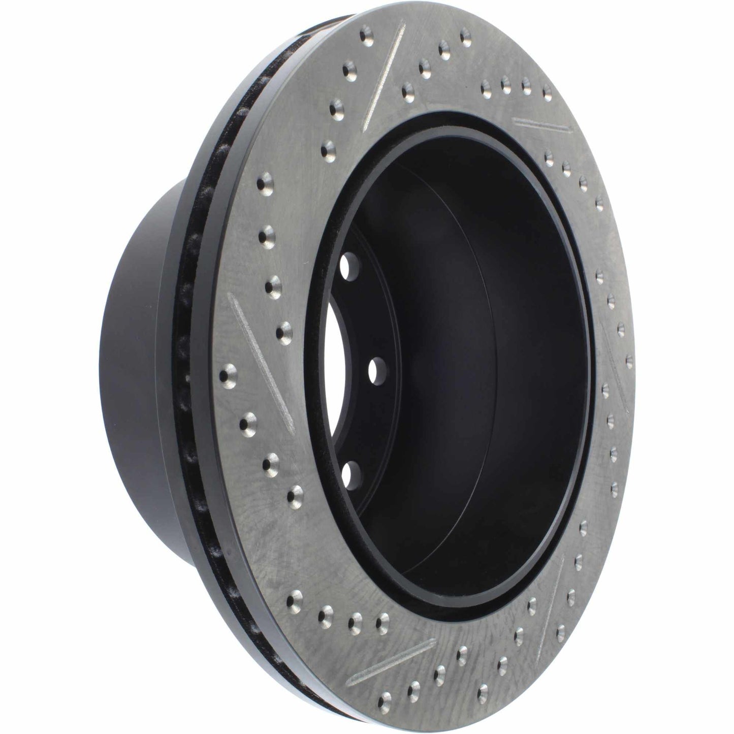 StopTech Sport Drilled/Slotted Brake Rotor; Rear Left