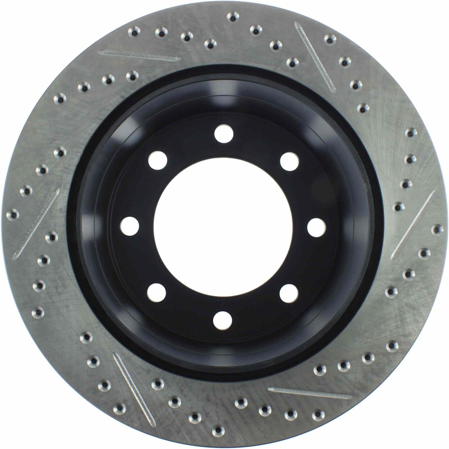 StopTech Sport Drilled/Slotted Brake Rotor; Rear Right