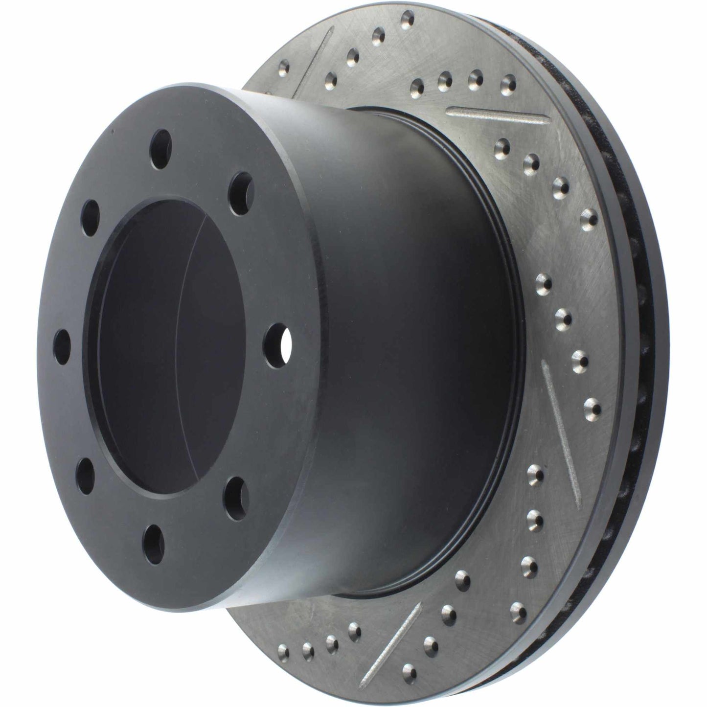 StopTech Sport Drilled/Slotted Brake Rotor; Rear Right