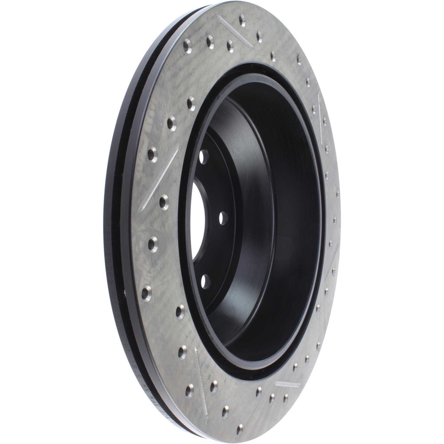 StopTech Sport Drilled/Slotted Brake Rotor; Rear Right